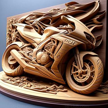 3D модель Honda CBR900RR (STL)
